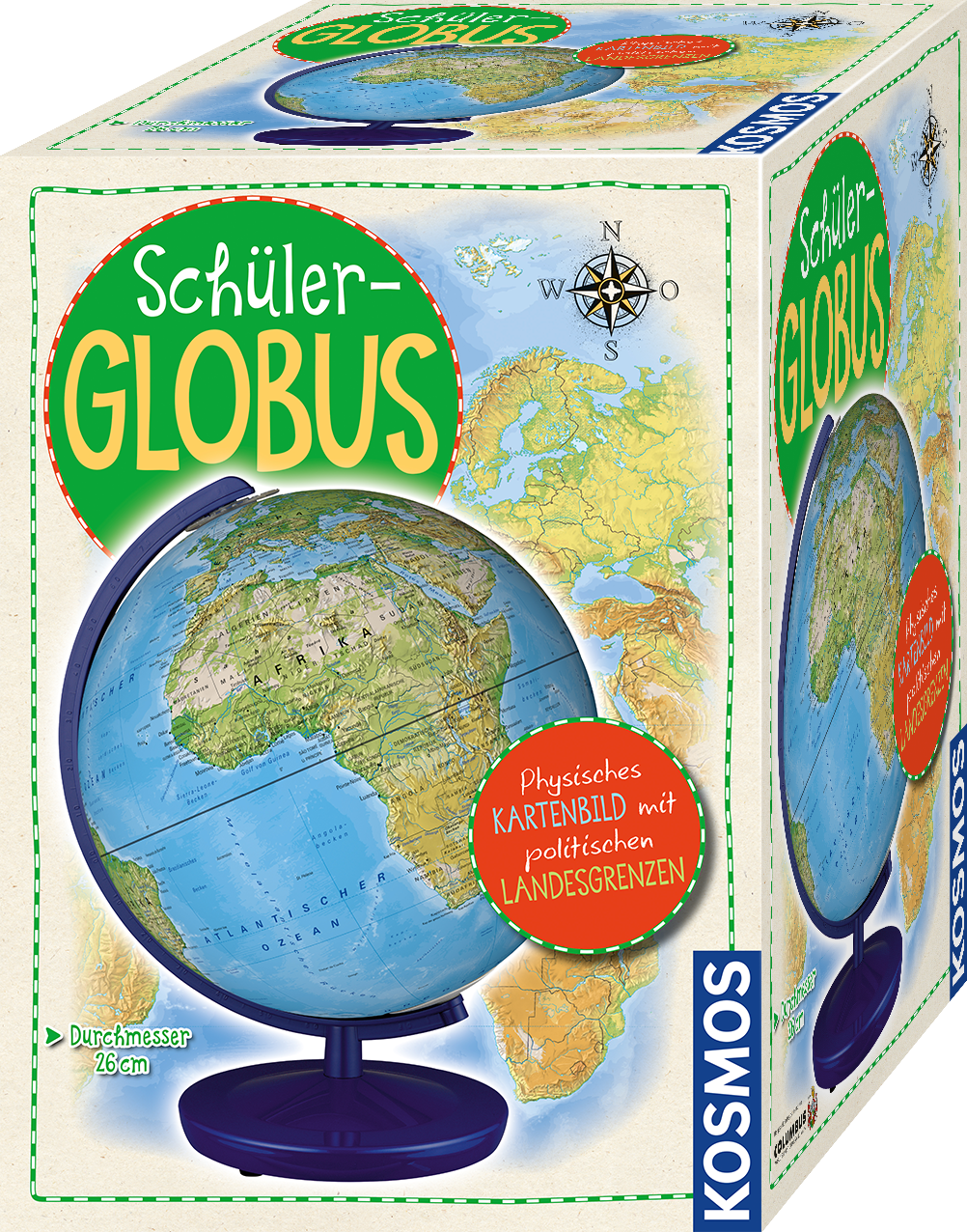 Schüler-Globus von Kosmos
